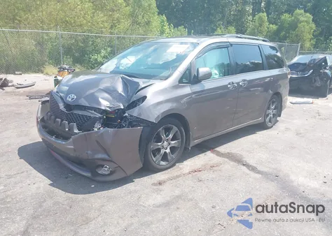 2016 Toyota Sienna Se 8 Passenger from USA, damaged, VIN 5TDXK3DC1GS699774